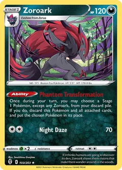 Zoroark Holo 103