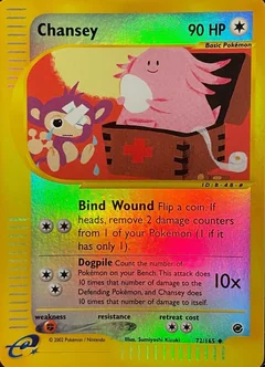 Chansey Reverse Holo 72