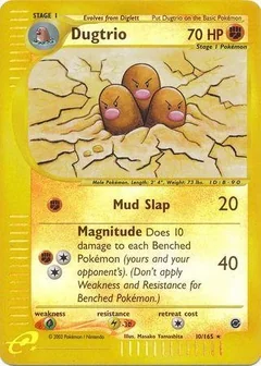 Dugtrio Reverse Holo 10