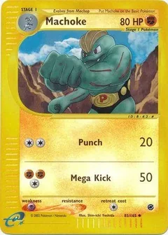 Machoke Reverse Holo 85
