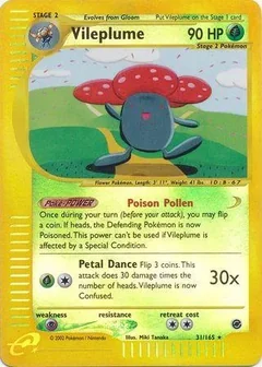 Vileplume Reverse Holo 31