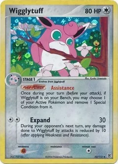 Wigglytuff Reverse Holo 52
