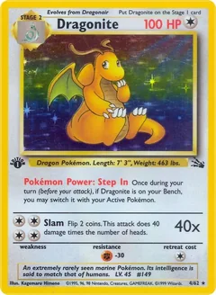 Dragonite 1St Edition 4