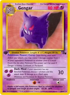 Gengar 1St Edition 20