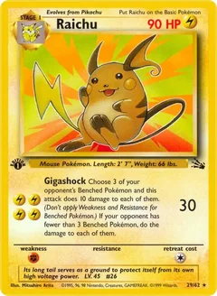 Raichu 1St Edition 29