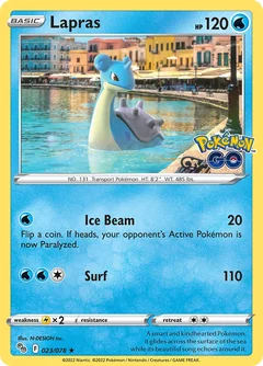 Lapras Holo 23