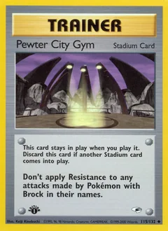 Pewter City Gym 115