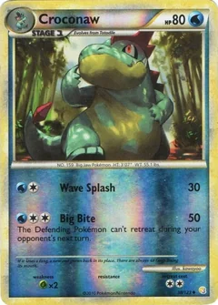 Croconaw Reverse Holo 38