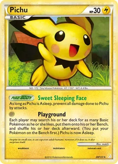 Pichu Prerelease Staff 28