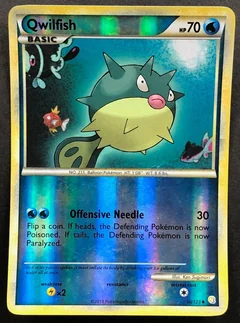 Qwilfish Reverse Holo 50