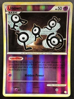 Unown Reverse Holo 55
