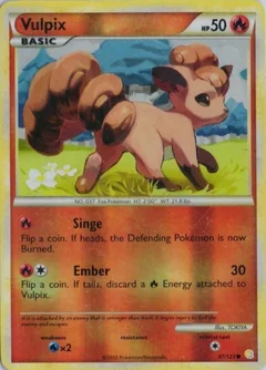 Vulpix Reverse Holo 87