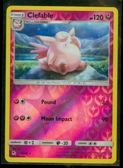 Clefable Reverse Holo 40
