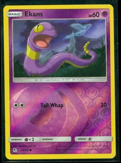 Ekans Reverse Holo 26