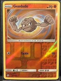 Geodude Reverse Holo 33