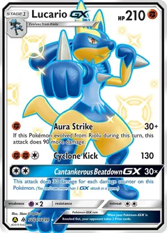 Lucario Gx Sv64