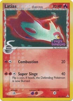 Latias Reverse Holo 21