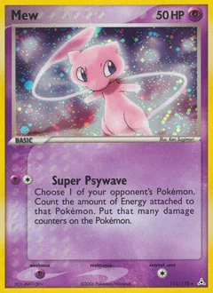Mew Holo 111