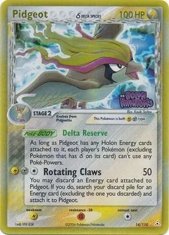 Pidgeot Reverse Holo 14