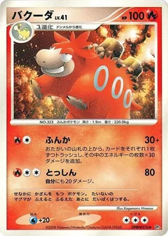Camerupt 1St Edition
