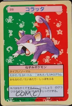 Rattata Green Back 19