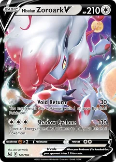 Hisuian Zoroark V Prize Pack 146