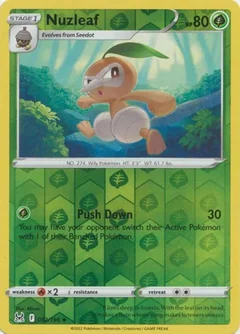 Nuzleaf Reverse Holo 12