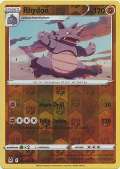 Rhydon Reverse Holo 90