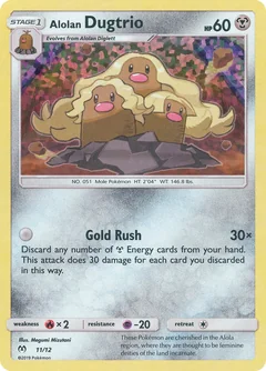 Alolan Dugtrio 11
