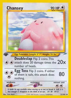 Chansey 1St Edition 31