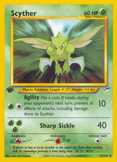 Scyther 1St Edition 55