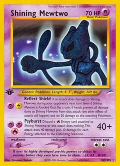 Shining Mewtwo 1St Edition 109