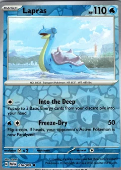 Lapras Reverse Holo 16