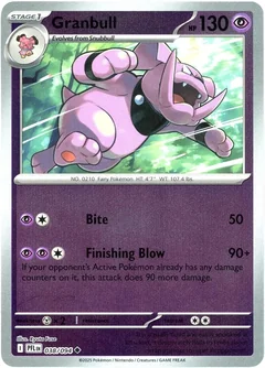Granbull Reverse Holo 38
