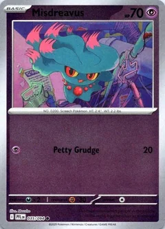 Misdreavus Reverse Holo 35