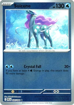 Suicune Reverse Holo 26