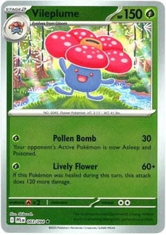 Vileplume Reverse Holo 3