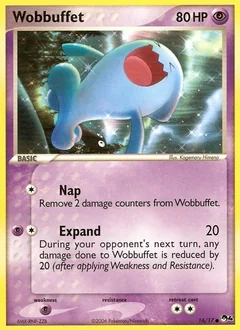 Wobbuffet Holo 16