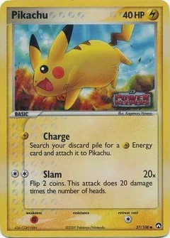 Pikachu Reverse Holo 57