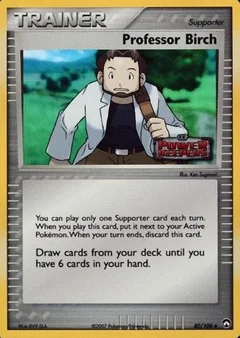 Professor Birch Reverse Holo 80