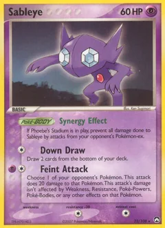 Sableye Reverse Holo 22