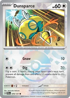 Dunsparce Poke Ball 79