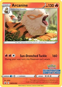 Arcanine Swsh304