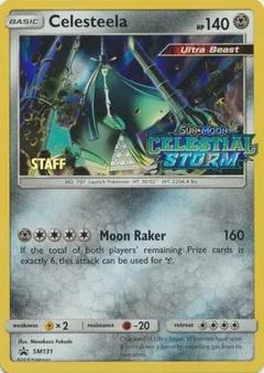 Celesteela Prerelease Staff Sm131