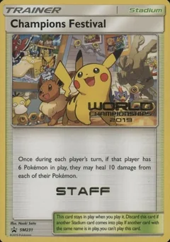 Champions Festival Staff Sm231