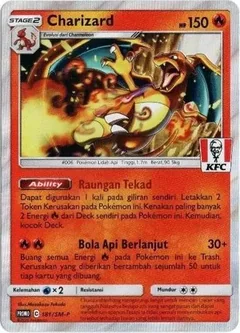 Charizard Kfc 181Sm P