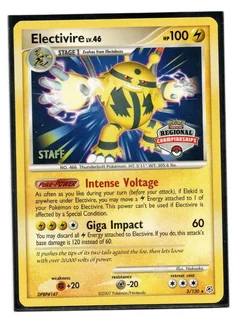 Electivire Regional Championships Staff 3