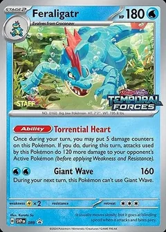 Feraligatr Staff 89