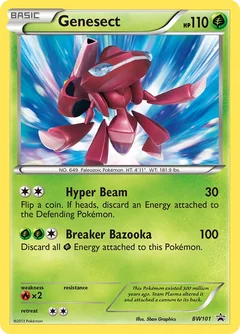 Genesect Bw101