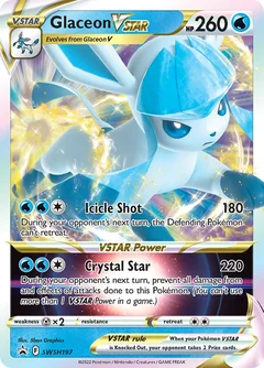 Glaceon Vstar Jumbo Swsh197